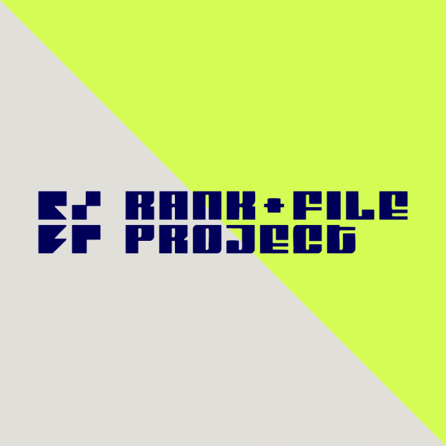 Rank and File Project Portfolio Cover Image